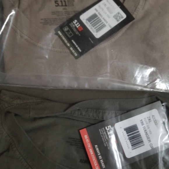 5.11 long sleeved tee 2X - Picture 3 of 3